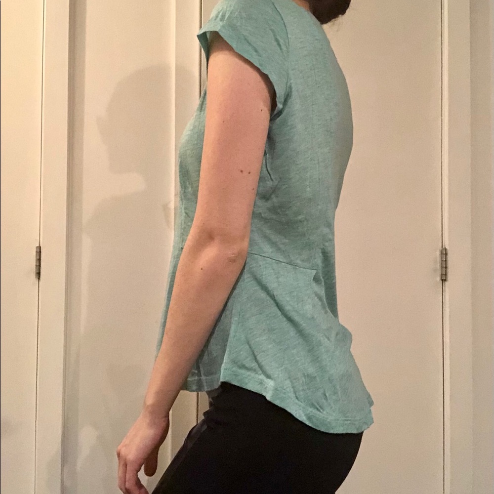 SPLENDID Turquoise Tee - Picture 2 of 6